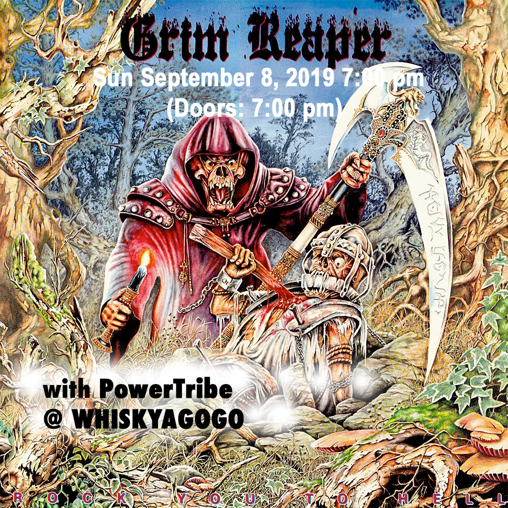 PowerTribe and Grim Reaper at The Whisky