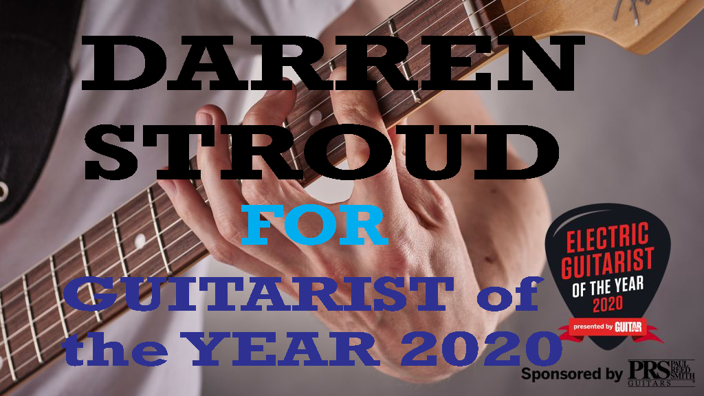 (Video) Darren Stroud – Finalist for “Guitarist of the Year 2020”